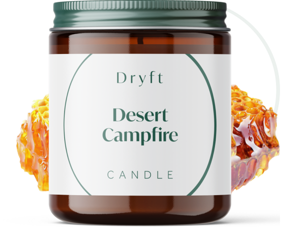 Desert Campfire Candle